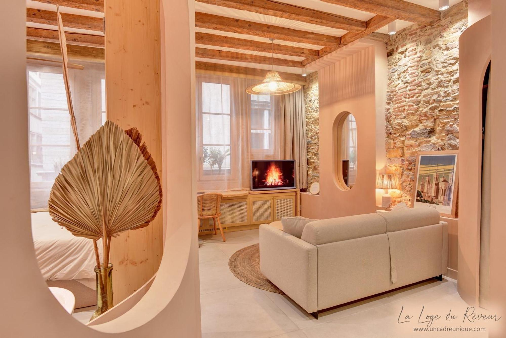 La Loge Du Reveur - Spa - Vieux-Lyon Exterior foto